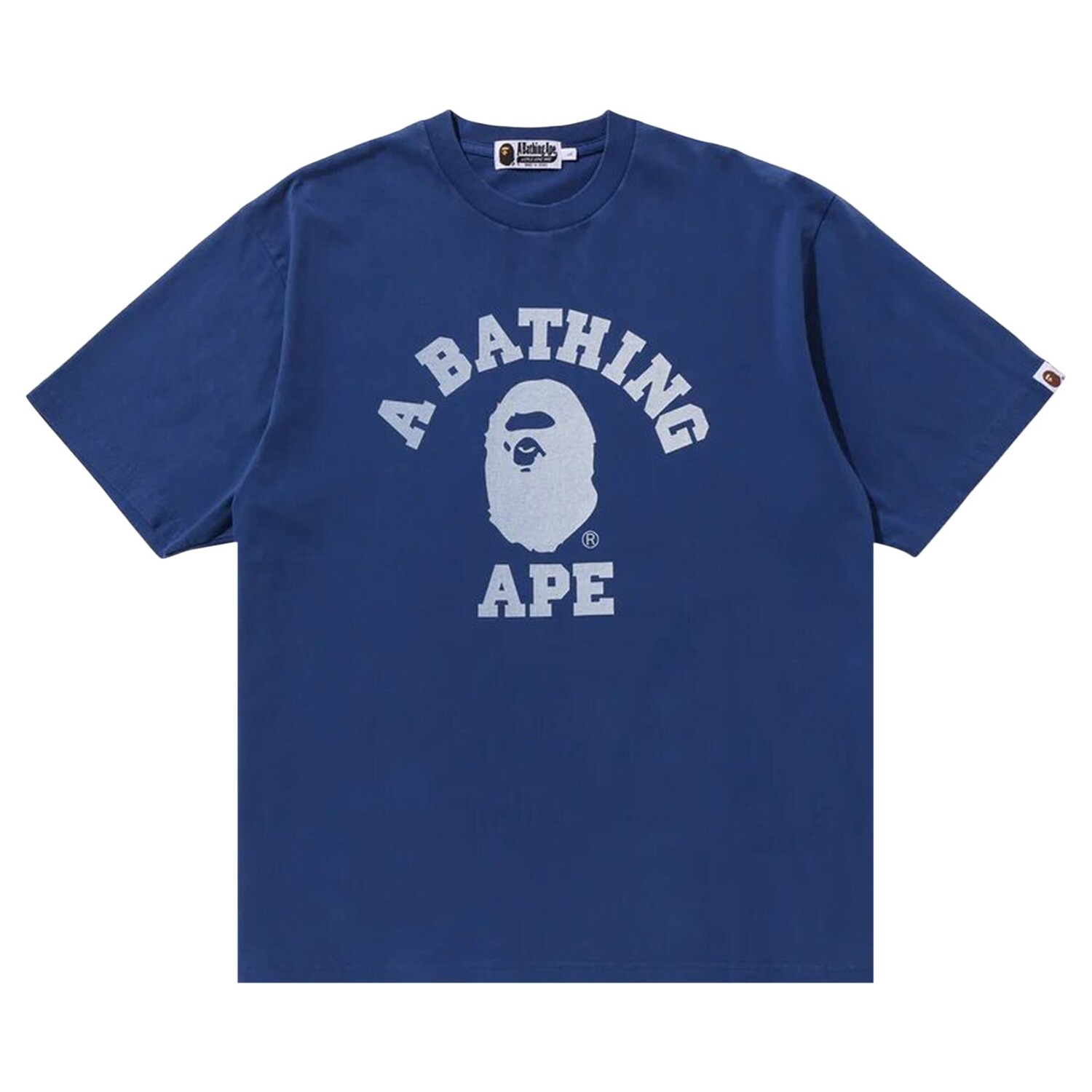 

Футболка BAPE College Overdye, синяя