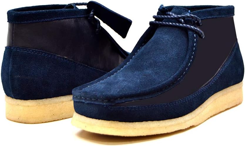 

Коллекция British Walkers Мужские кожаные и замшевые ботинки на шнуровке British Collection, темно-синий