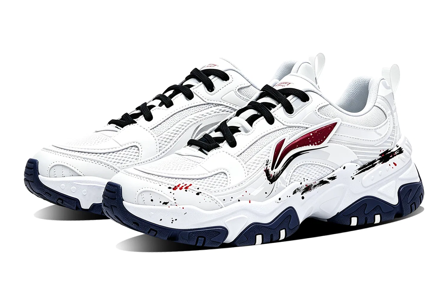 Кроссовки повседневные с амортизацией Li-Ning White — фото 4