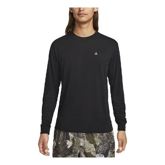 

Футболка Nike ACG Long Sleeve Goat Rocks T-Shirt 'Black', черный