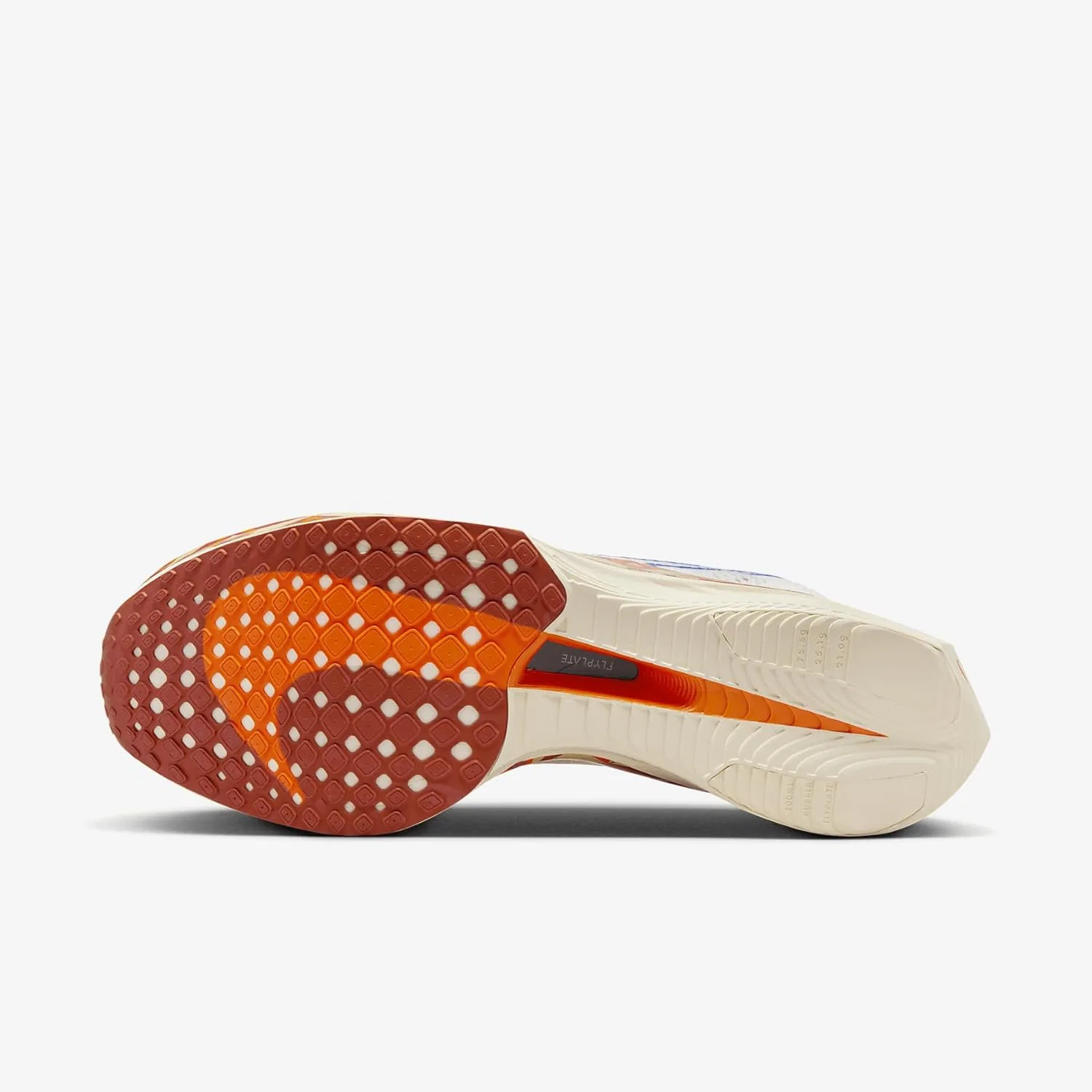 Мужские кроссовки Nike Zoomx Vaporfly Next% 3, Sail Safety Orange Burnt Sunrise Hyper Royal — фото 2