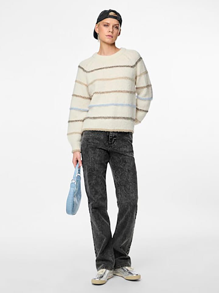 

Пуловер Pieces Pullover, кремовый