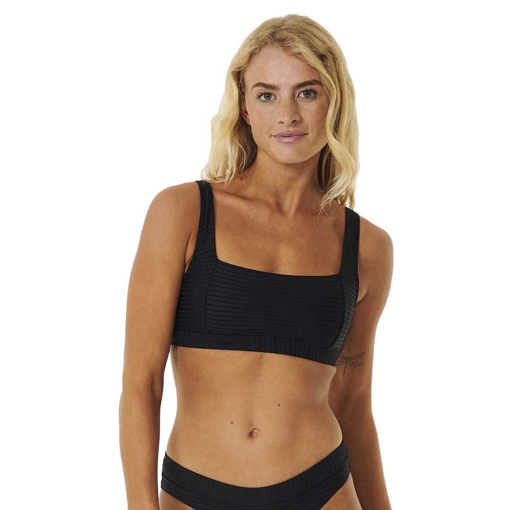 

Топ бикини Rip Curl Premium Surf D-Dd Crop, черный