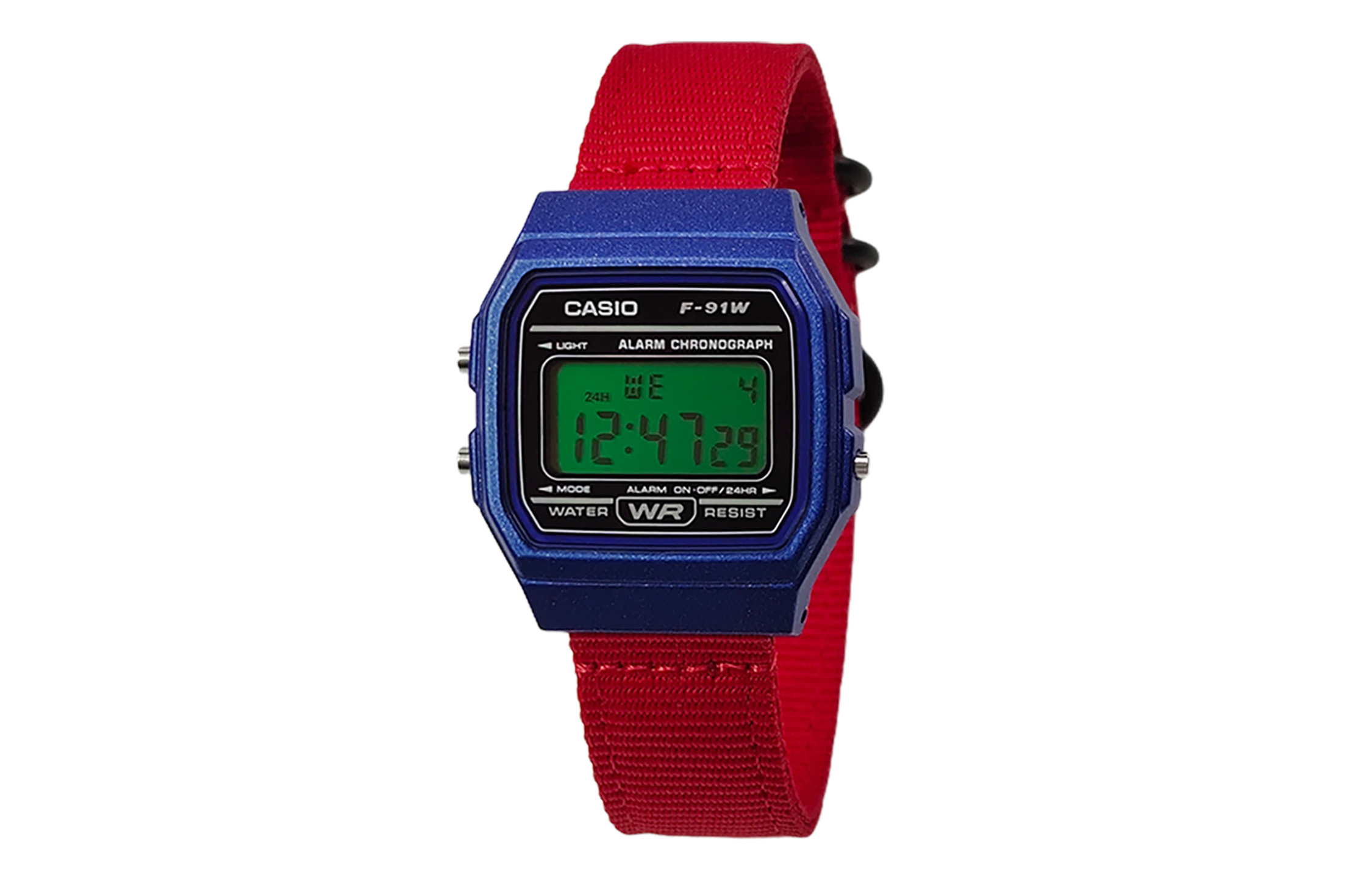 

CASIO Модель YOUTH Custom Collection, кварцевый механизм, нейлоновый ремешок, часы унисекс, черный циферблат