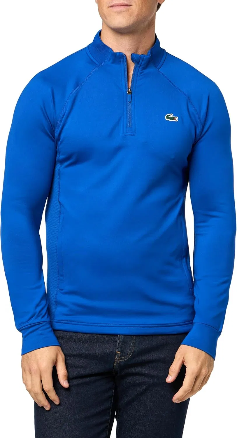 Мужская толстовка Lacoste с высоким воротником для игры в гольф