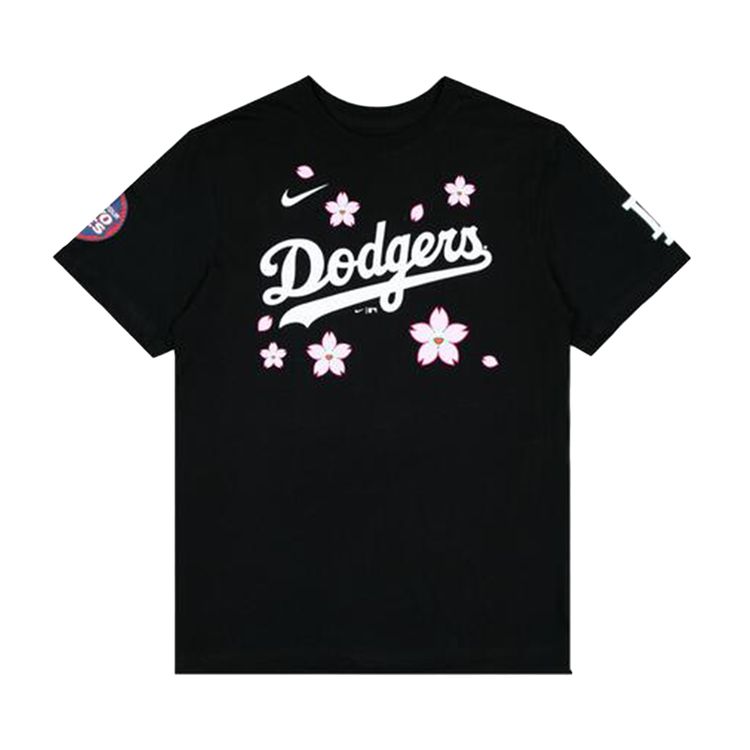 Футболка Nike x Takashi Murakami x MLB World Tour Tokyo Series 2025 Shohei Ohtani Dodgers Short-Sleeve Tee 'Black', черный — фото 2