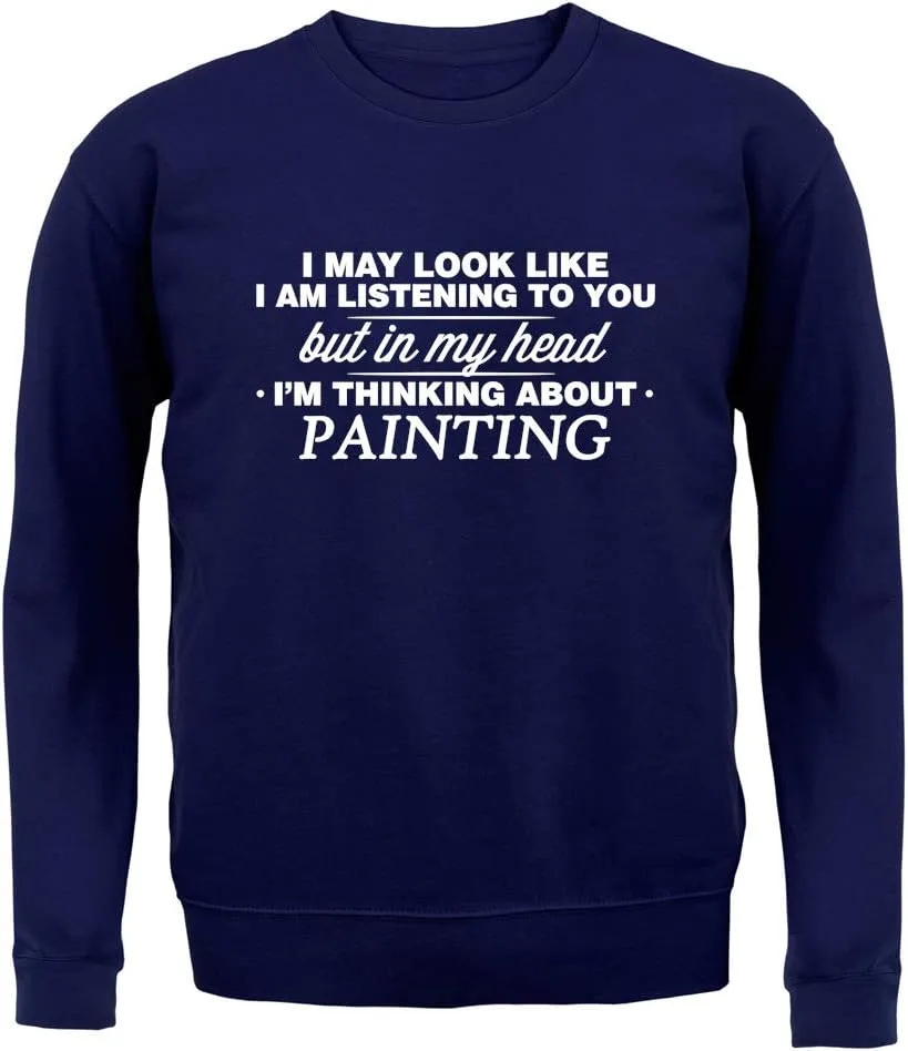 

Футболка Unisex Crewneck In My Head I'm Painting Dressdown