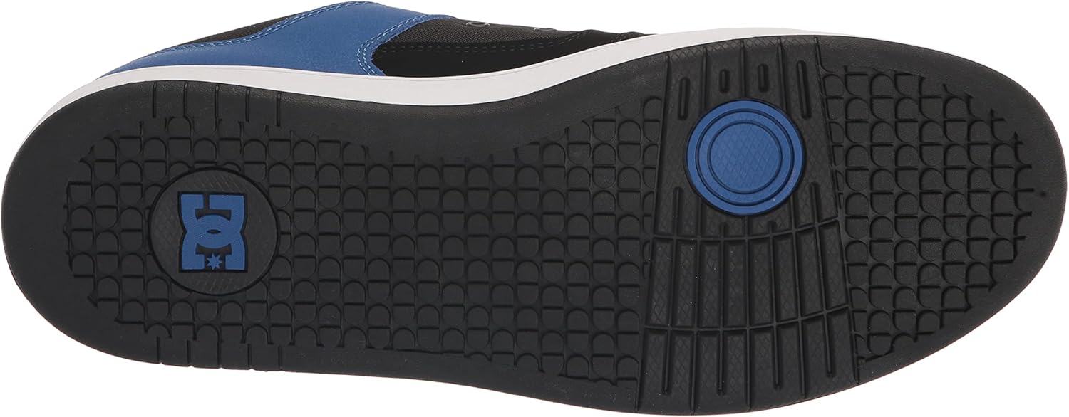 Мужские кроссовки для скейта DC Mens Manteca 4 Low Dc Shoes, черный/синий — фото 4