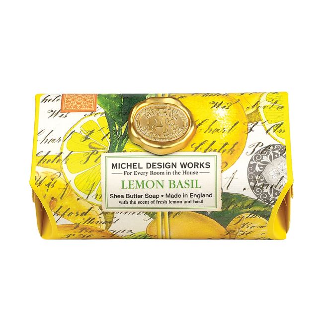 

Туалетное мыло с лимоном и базиликом Michel Design Works, 246 гр