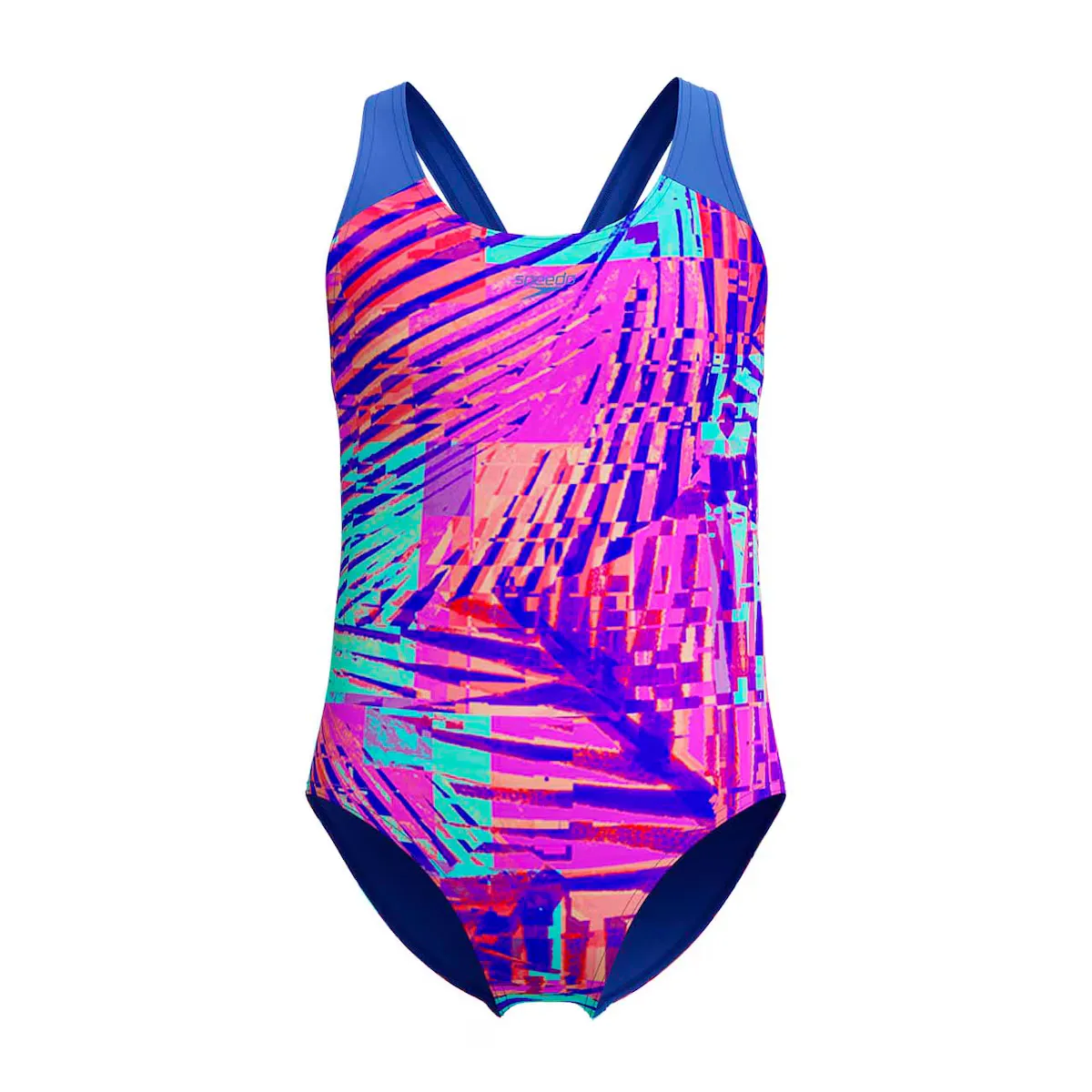 

Плавки-шорты Speedo Boys' Digital Allover Splashback, синий