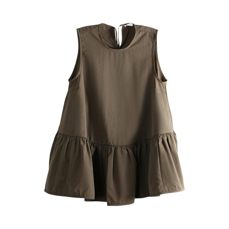 

Топ Cecilie Bahnsen Asta Top, Soil Brown