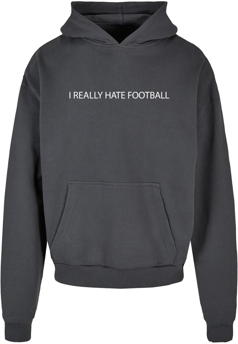 

Толстовка с капюшоном Merchcode " Merchcode Men's Hate Football Ultra Heavy Hoody", серый