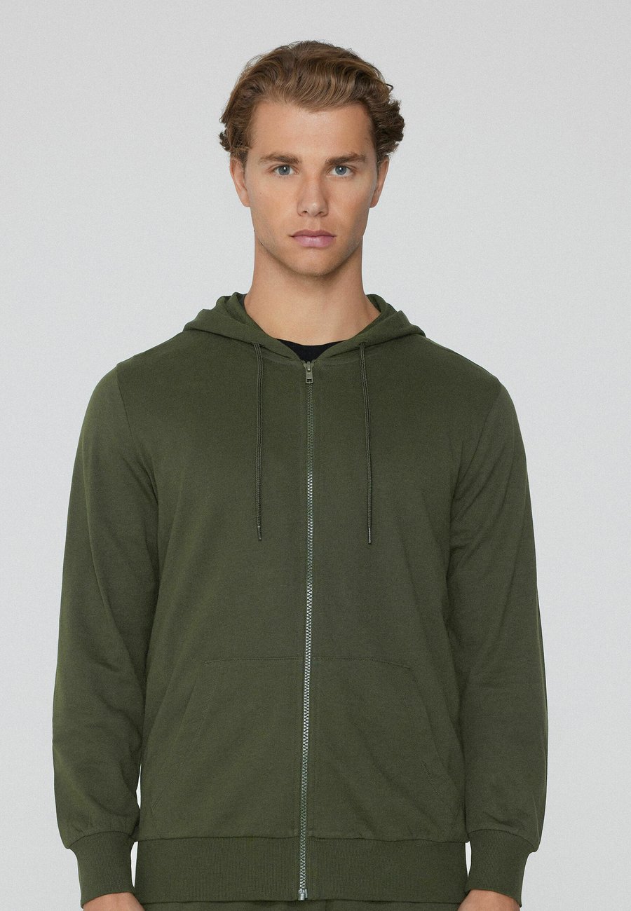 

Толстовка Tezenis Zip-up sweatshirt, Green/Mottled Green