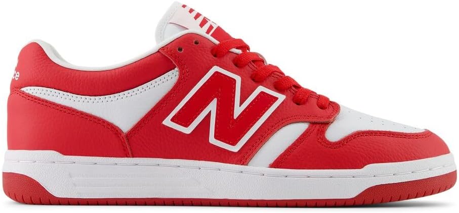 Мужские кроссовки New Balance 480 V1, Team Red/White — фото 3