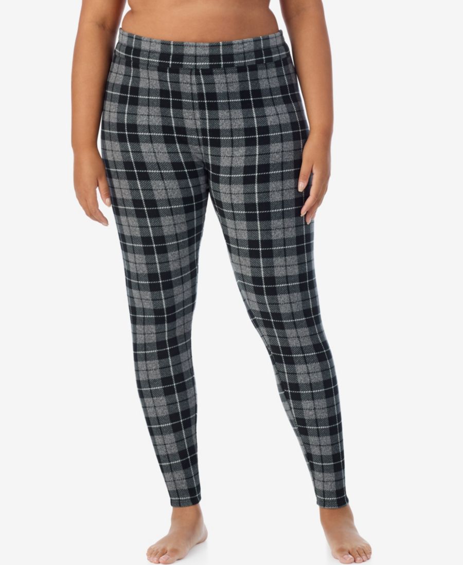 

Эластичные леггинсы из флиса больших размеров Cuddl Duds, Black Pld