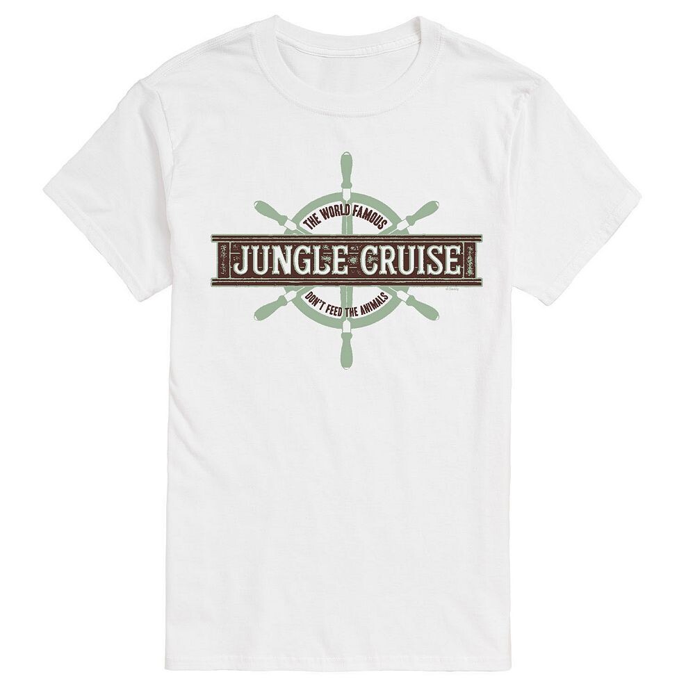 

Мужская футболка с всемирно известным графическим рисунком Disney's Jungle Cruise, белый