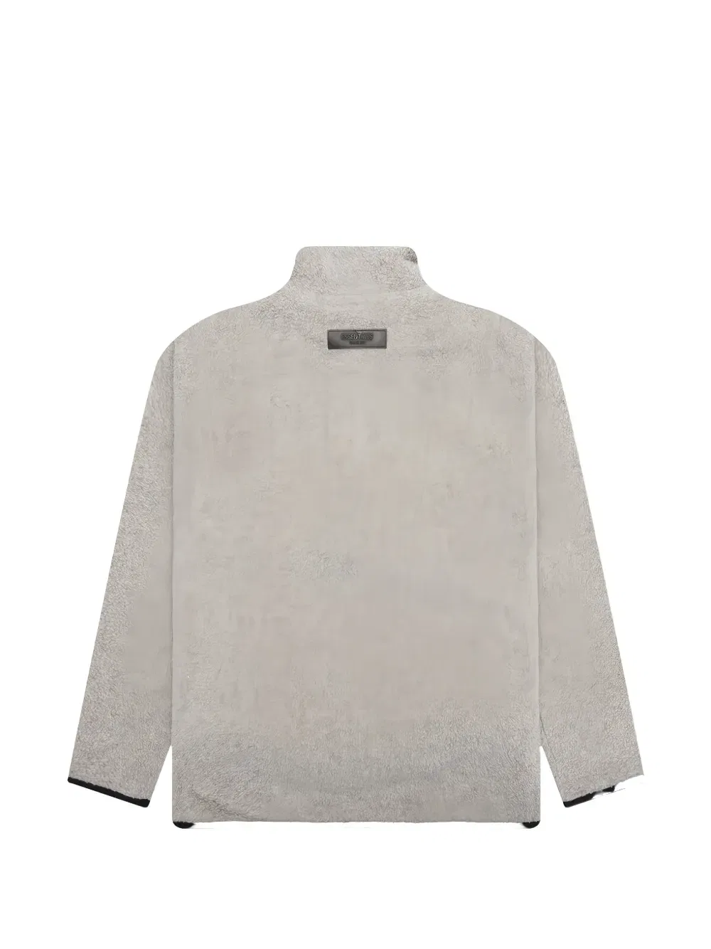 Свитер с застежкой-молнией до середины груди Fear Of God Essentials Kids, нейтральный — фото 2