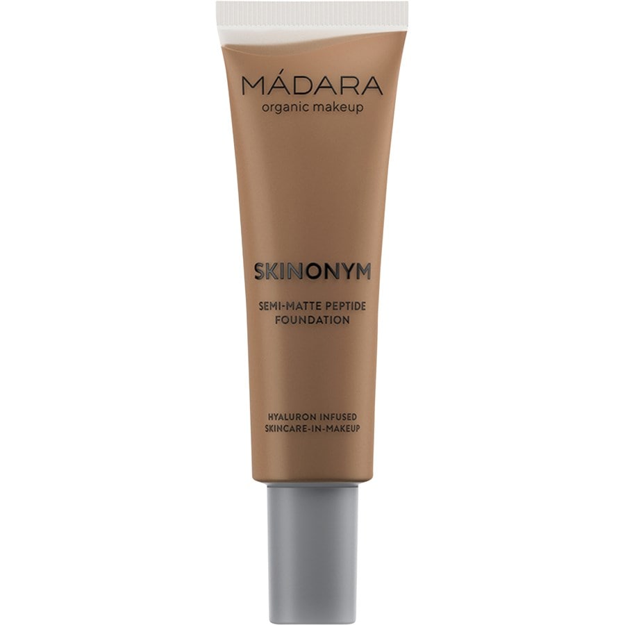

Тональная основа MÁDARA Semi-Matte Peptid, Skinonym 085 Umber / 30 ml