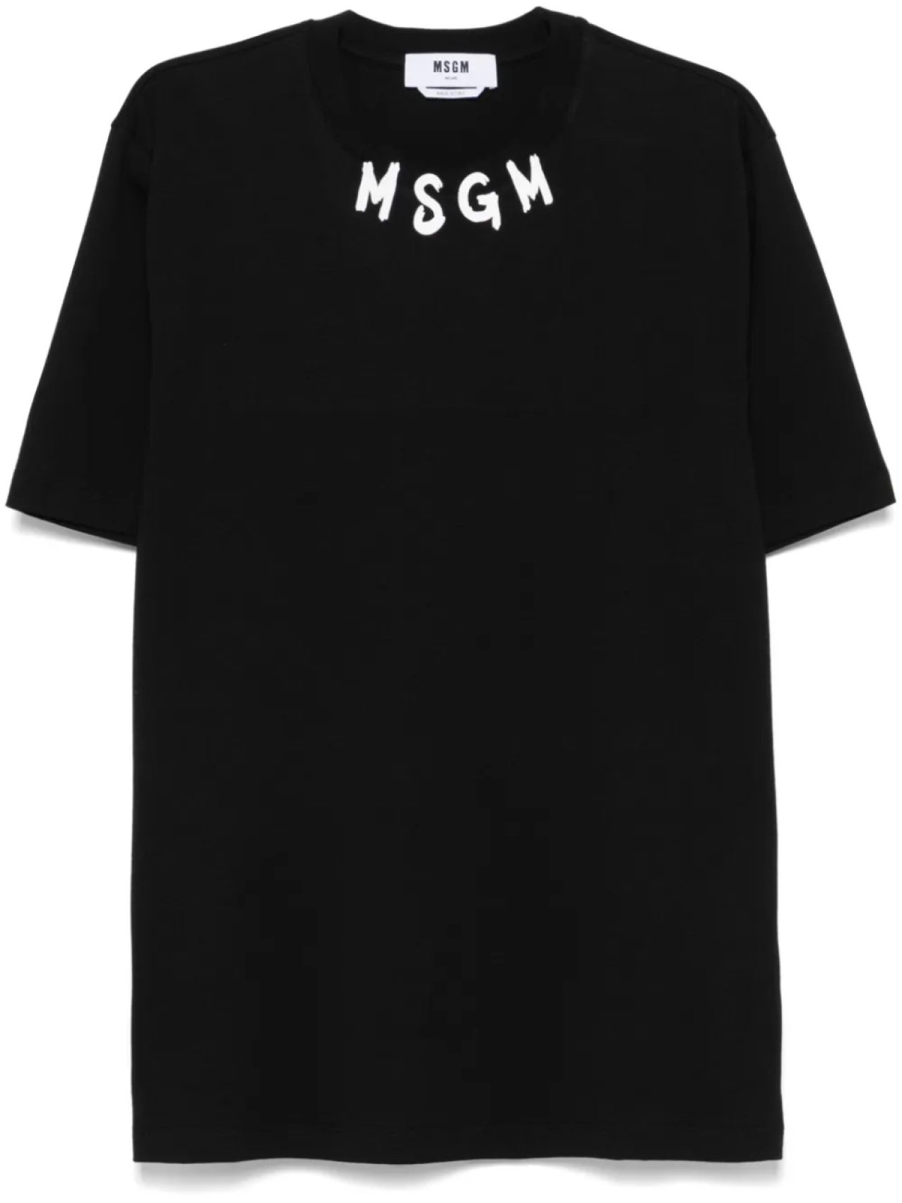 

MSGM футболка с логотипом, черный