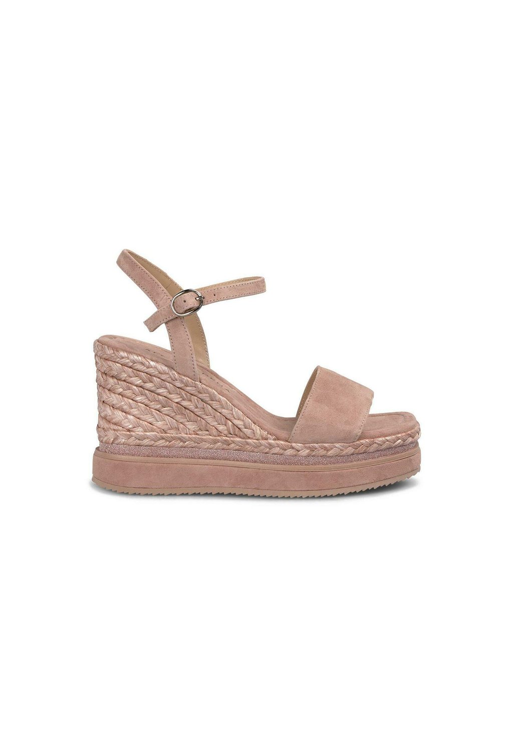Босоножки на танкетке Espadrillas Alma en Pena, цвет Rosa Jaspeado — фото 2