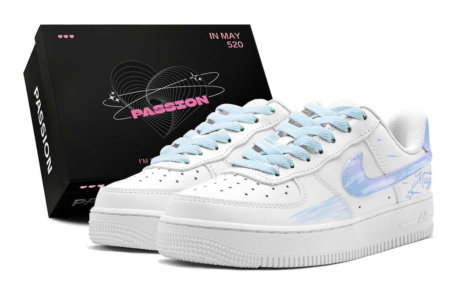 

Детские кроссовки для скейтбординга Air Force 1 LE Low Top для подростков Nike, лаванда