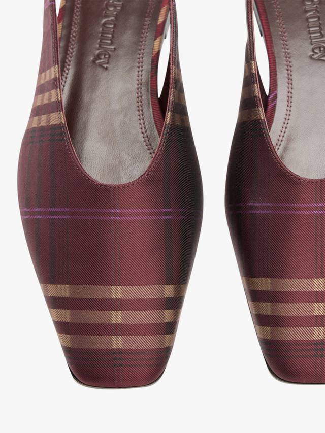 Carden ультратонкие плоские слингбэки Russell & Bromley, Red — фото 3