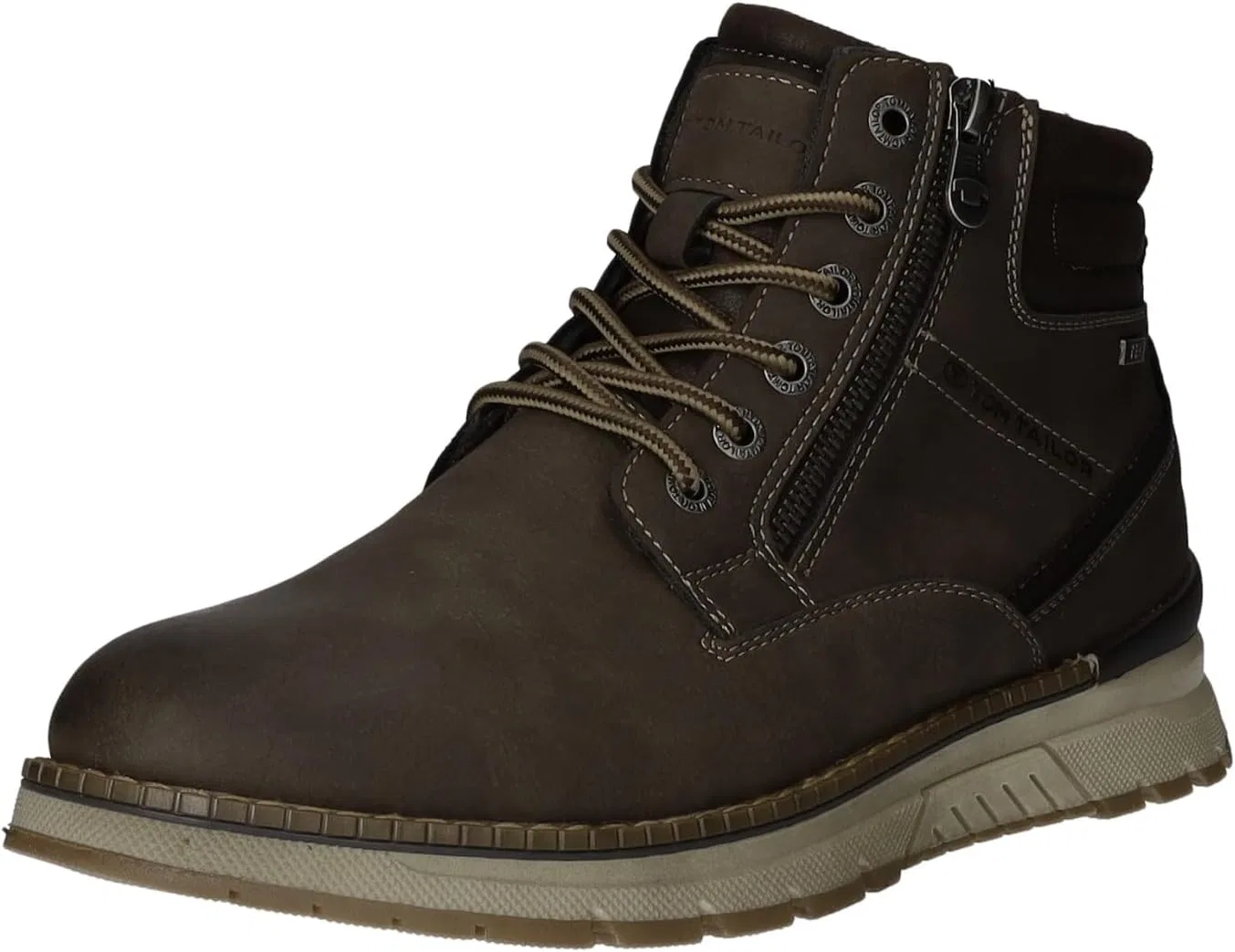 Мужские модные ботинки TOM TAILOR 8480020002, Espresso