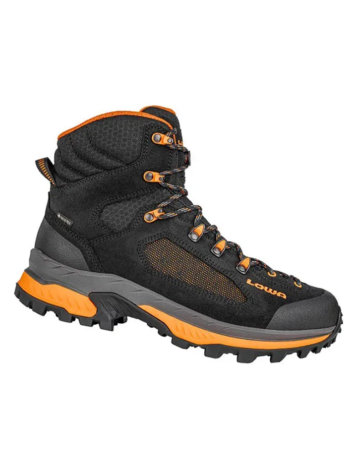 Треккинговые ботинки из кожи, Corvara GTX, LOWA, черный — фото 3