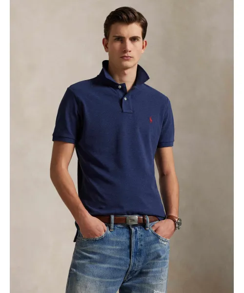 

Футболка поло Slim fit Polo Ralph Lauren, синий