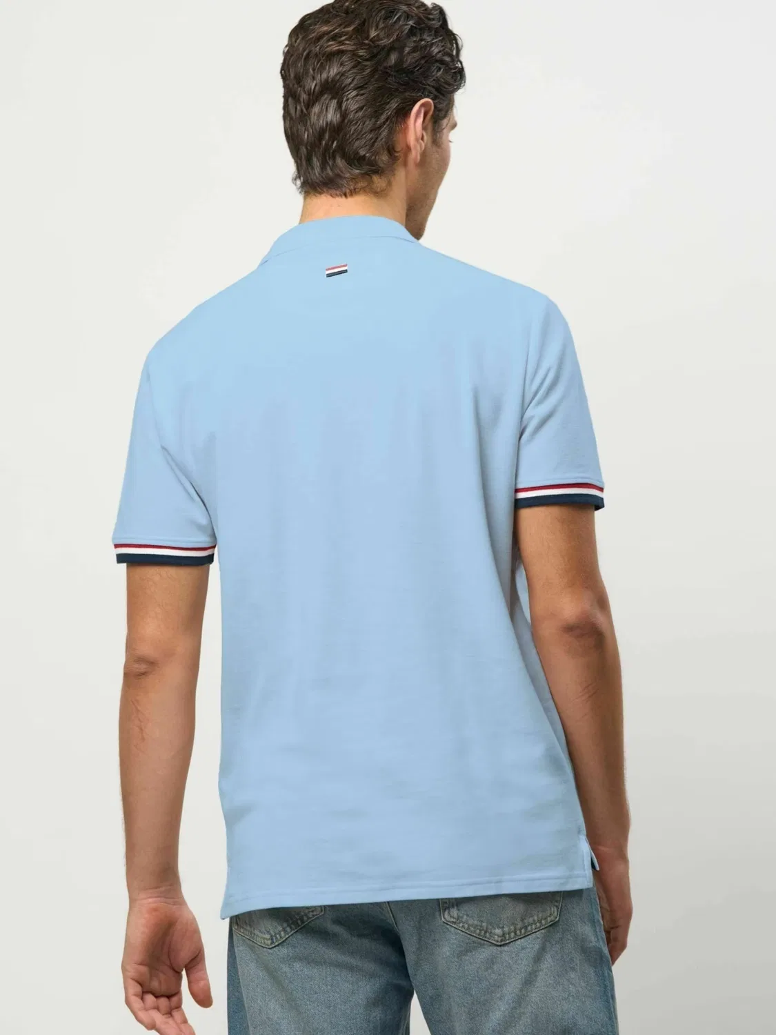 Рубашка на пуговицах стандартного кроя ' UMMeo ' U.S. Polo Assn., Light Blue — фото 4