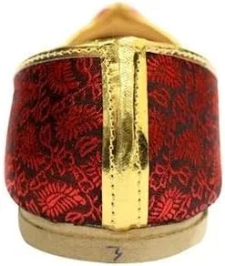 Лоферы Ethnic Jutti, Mehroon Step n Style — фото 4