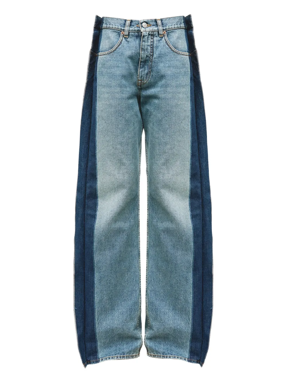 

Джинсы с пятью карманами MM6 Maison Margiela, синий