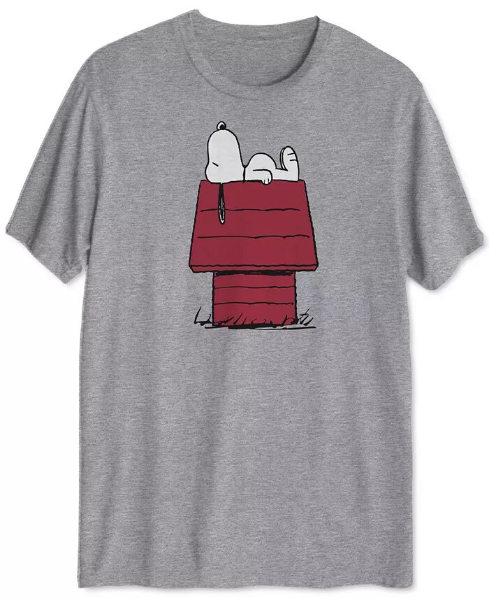 

Футболка мужская с рисунком Snoopy Doghouse Hybrid