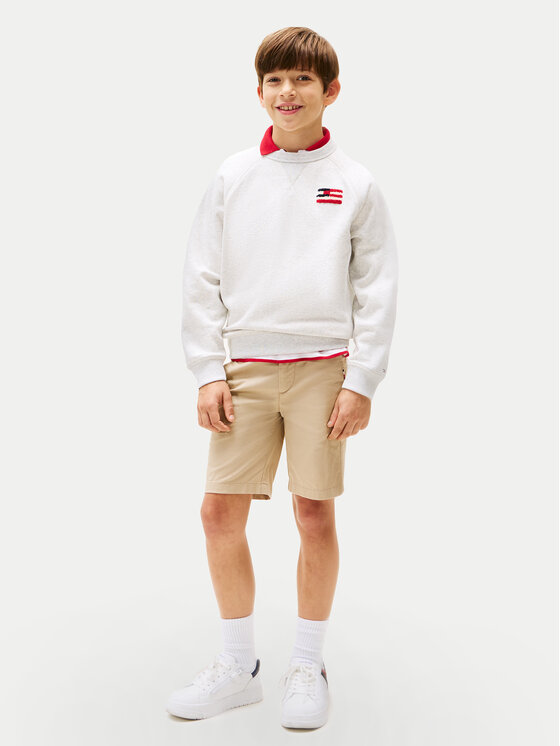 Свободный крой толстовки KB0KB09571 D Tommy Hilfiger, серый — фото 2