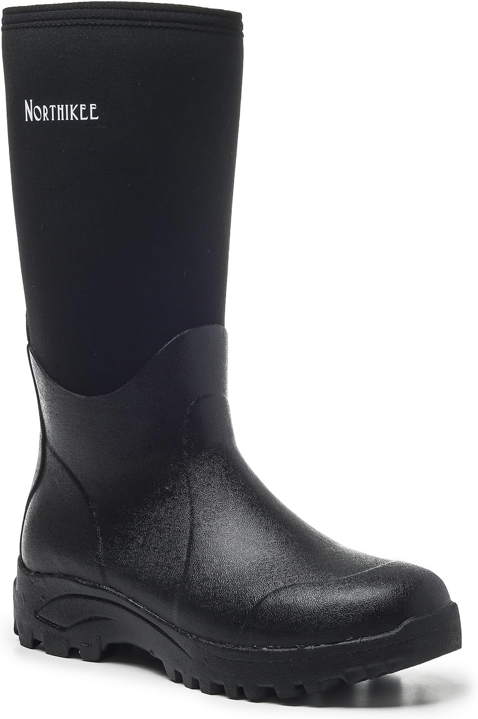 

Водонепроницаемые охотничьи сапоги Northikee с неопреновой изоляцией и стальной вставкой, средние по голенищу, черный