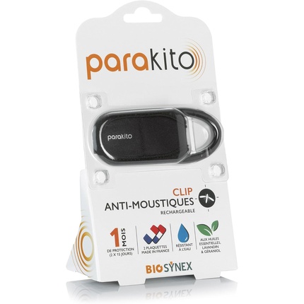 

Parakito Перезаряжаемый антимоскитный клип с 2 сменными блоками