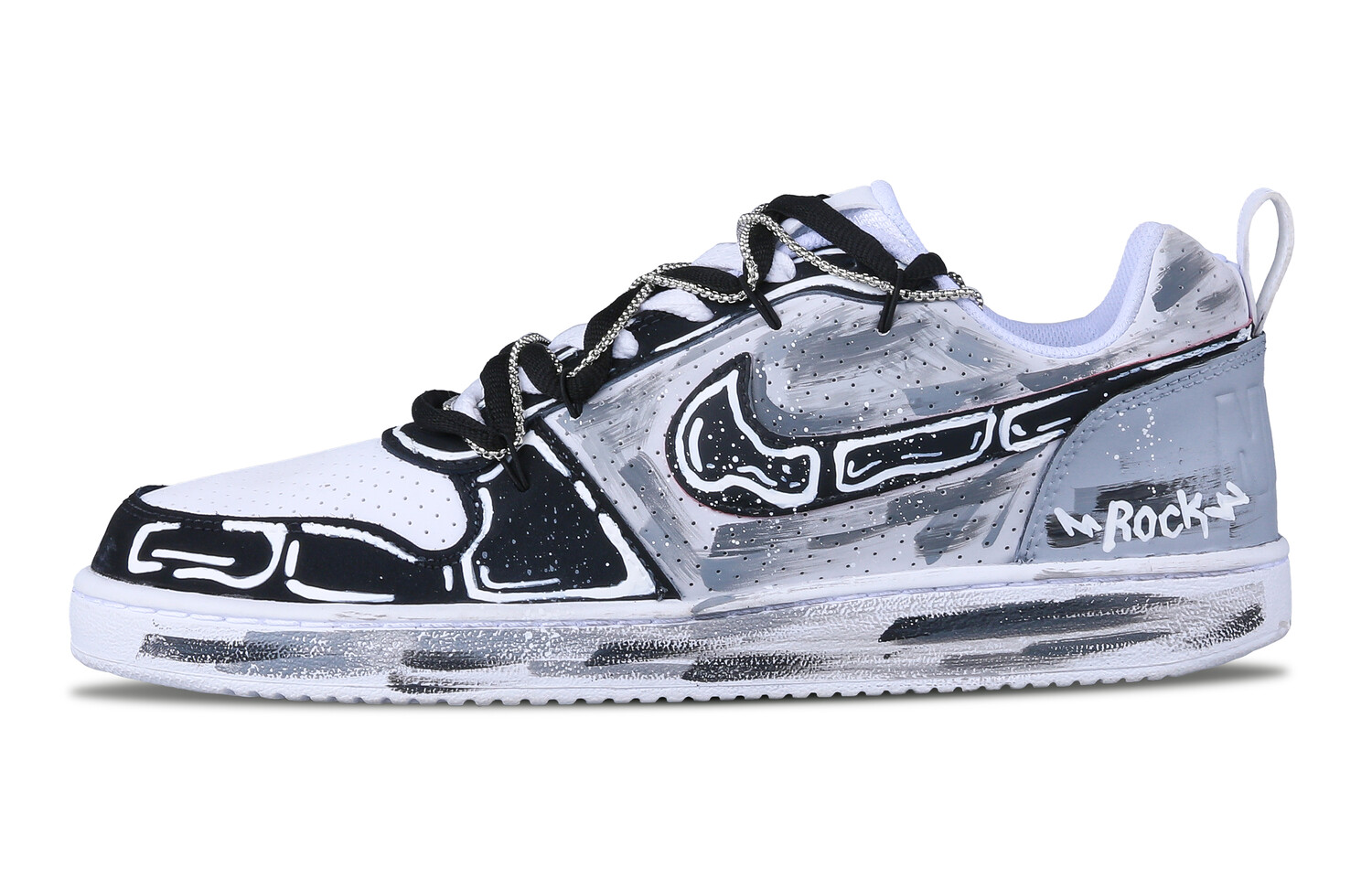 

Мужские кроссовки для скейтбординга Nike Court Borough Low, Gray