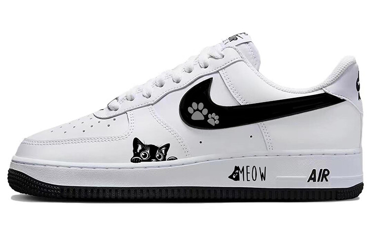 

Кроссовки Nike Air Force 1 Skateboard Shoes Men Low-Top White Black, Белый, Кроссовки Nike Air Force 1 Skateboard Shoes Men Low-Top White Black