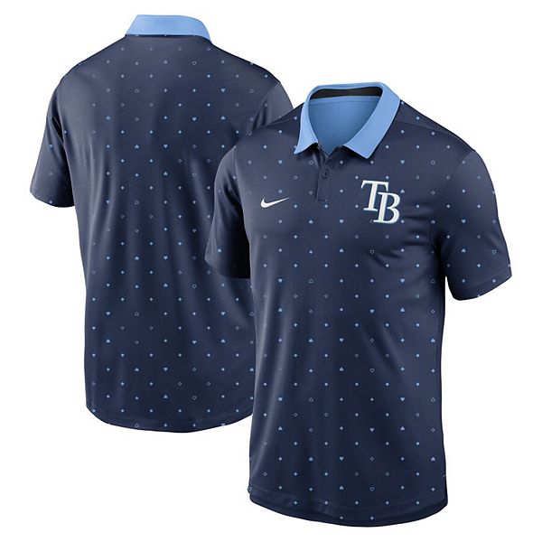 

Мужская поло Vapor Performance Legacy Icon Tampa Bay Rays в темно-синем цвете Nike