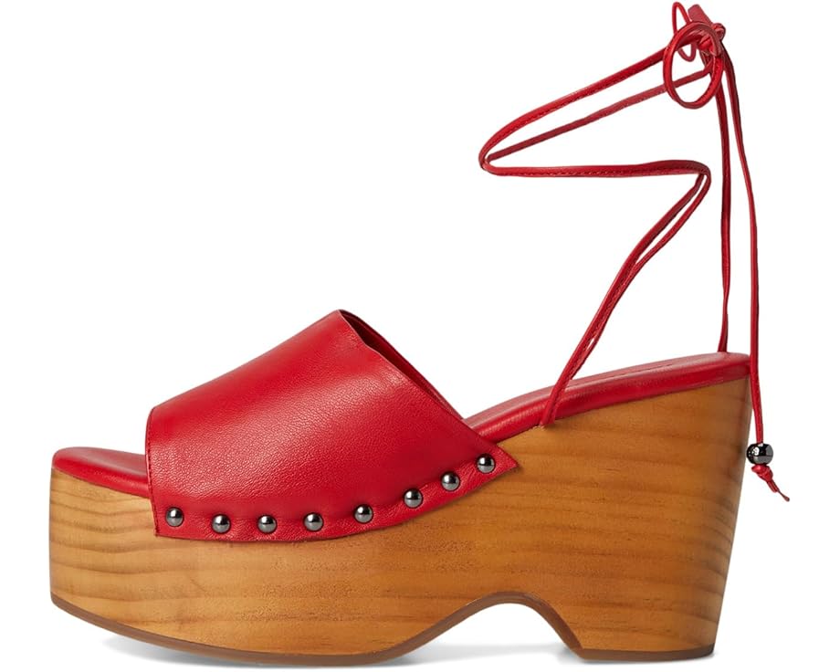 Туфли Free People Front Row Wrap Clog, цвет Salsa Leather — фото 4