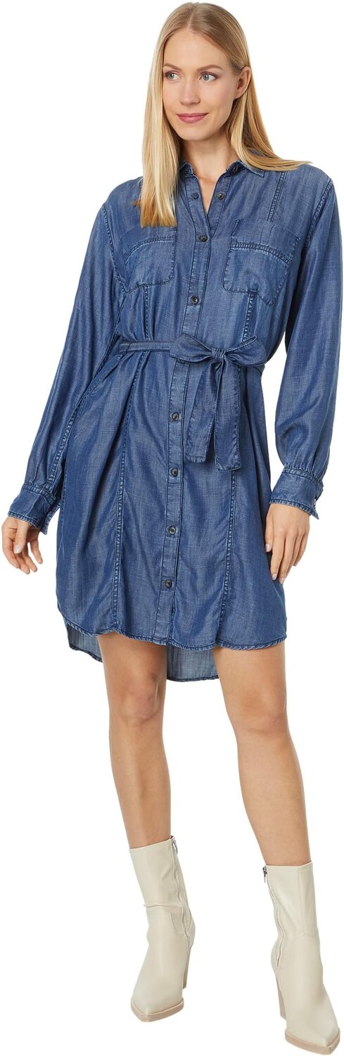 

Платье-рубашка Райли Hatley, цвет Maritime Denim Wash