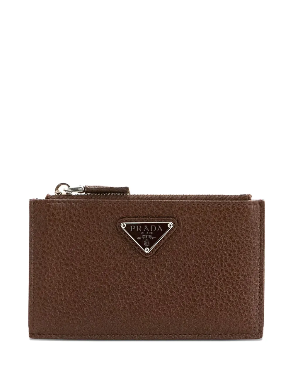 

Складной бумажник Prada, коричневый