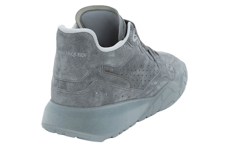 Кроссовки Alexander Mcqueen Court Trainer Lifestyle мужские, серый — фото 4