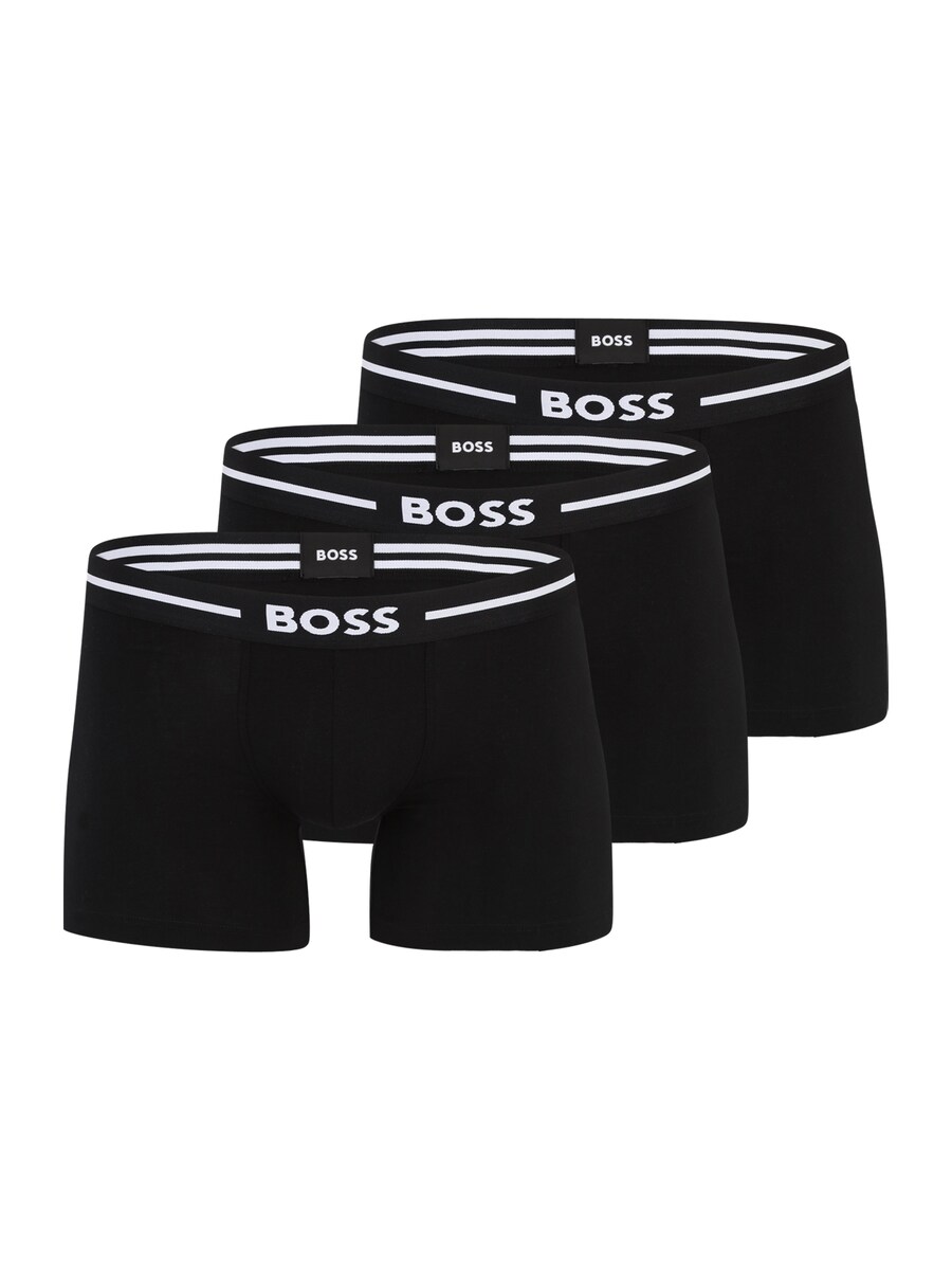 

Боксерские шорты BOSS, черный/белый