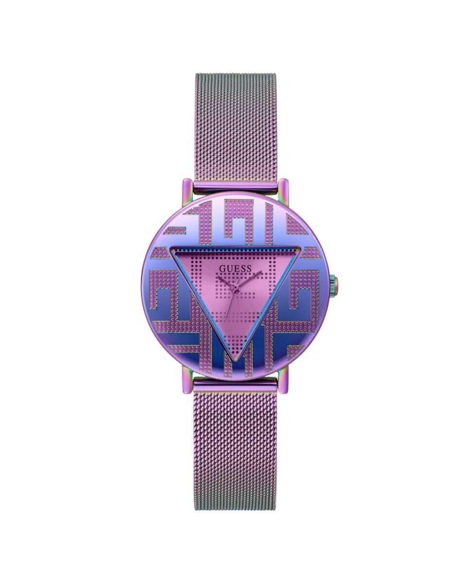 

Культовые женские часы GW0479L1 из стали с сиреневым ремешком Guess, фиолетовый