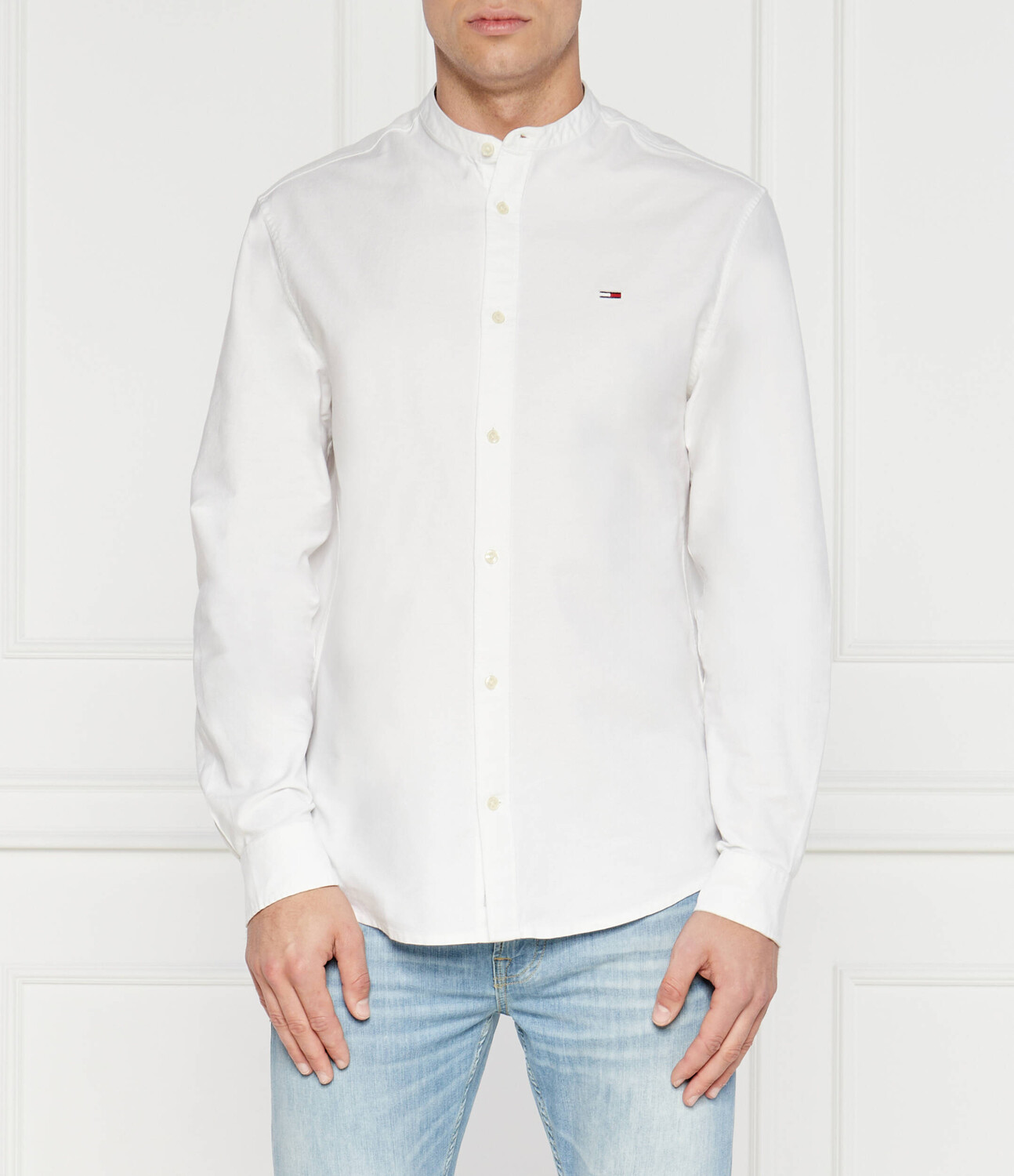 

Рубашка Tommy Jeans OXFORD Regular Fit, белый