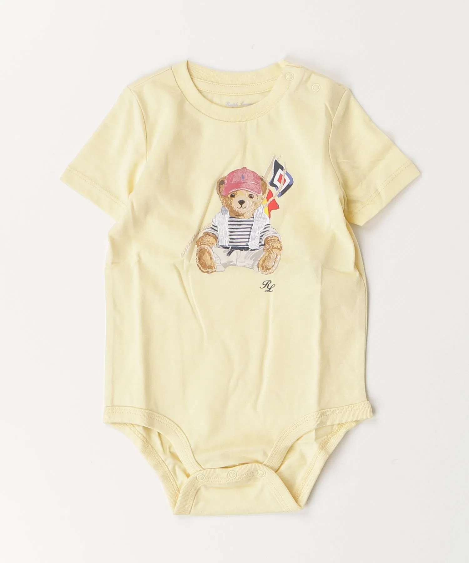 Хлопковый трикотажный боди Polo Bear — фото 4