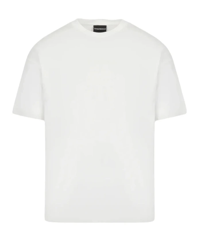 

Белая футболка с коротким рукавом 3r1tv71jwzz0101 Emporio Armani, белый