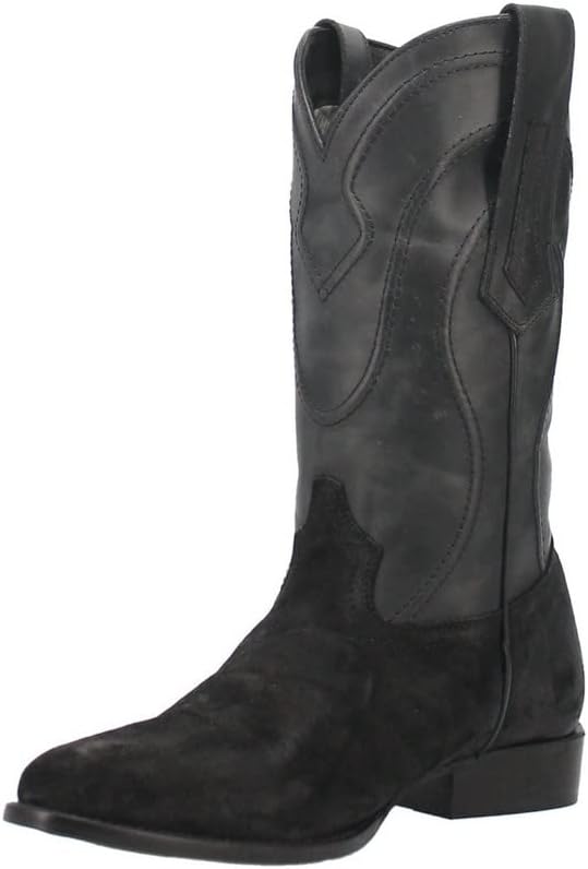 

Мужские повседневные ботинки Dingo Whiskey River с вышивкой, круглый носок, без застежки, средней высоты - бежевые, коричневые