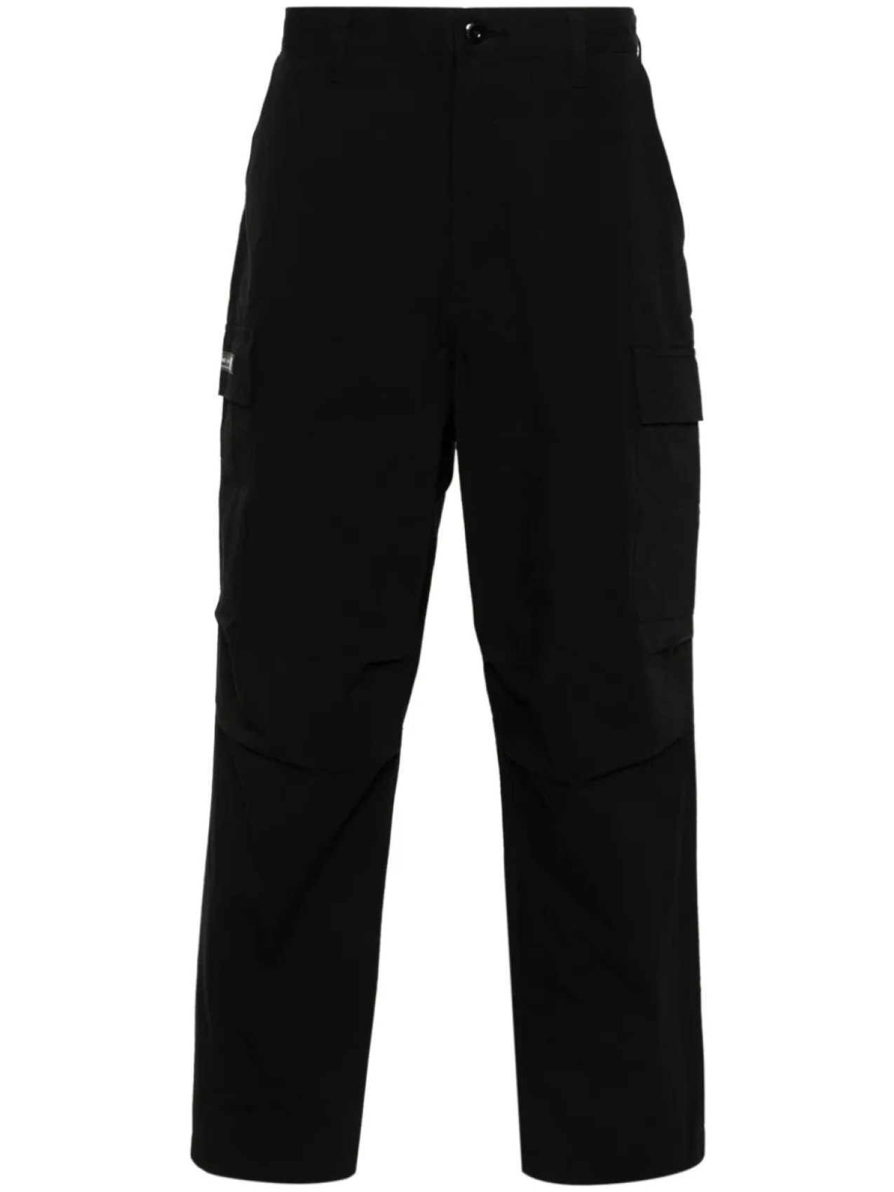 

WTAPS прямые брюки из рипстопа, черный